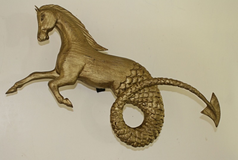 Gold Seahorse